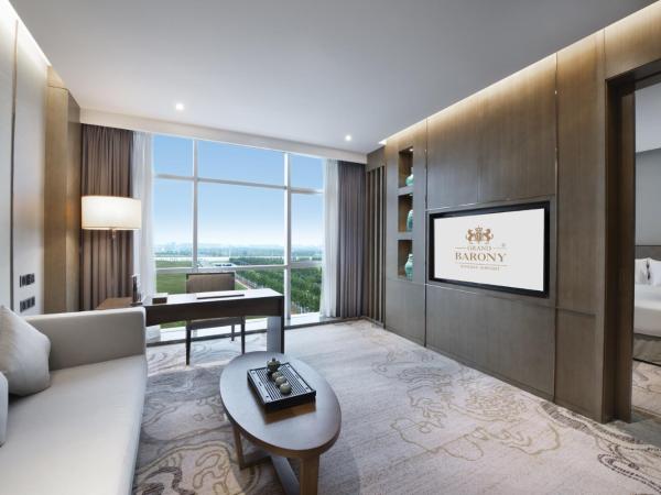 Grand Barony Qingdao Airport Hotel : photo 2 de la chambre 豪华套房