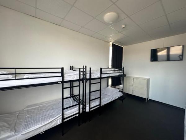 Arena Hostel & Monteurzimmer : photo 3 de la chambre chambre quadruple avec salle de bains privative