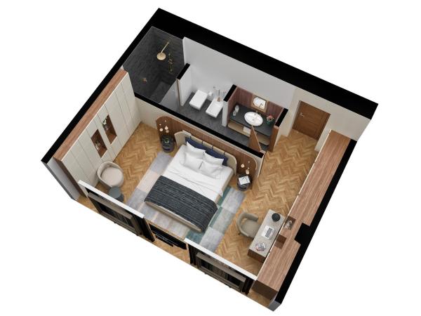 Casa Baglioni Milan - The Leading Hotels of the World : photo 7 de la chambre chambre double supérieure