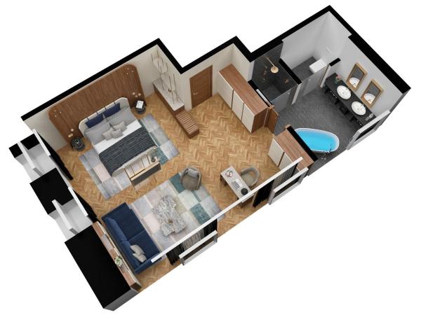 Casa Baglioni Milan - The Leading Hotels of the World : photo 8 de la chambre suite deluxe