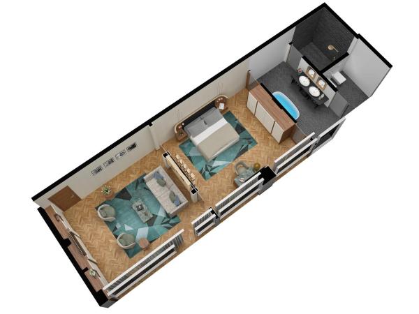 Casa Baglioni Milan - The Leading Hotels of the World : photo 6 de la chambre suite supérieure