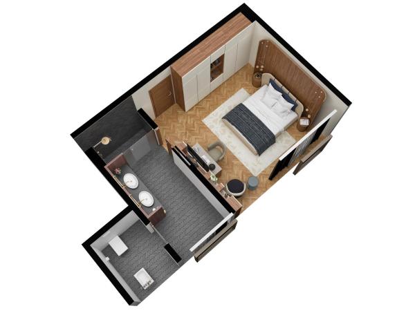 Casa Baglioni Milan - The Leading Hotels of the World : photo 8 de la chambre chambre double deluxe