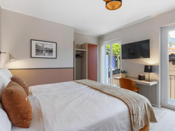 Living Ascona Boutique Hotel - Smart Access : photo 2 de la chambre chambre double premium avec balcon
