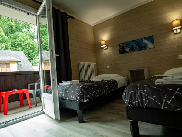 Hotel La Chaumiere : photo 3 de la chambre chambre lits jumeaux