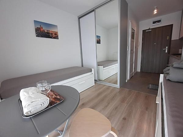 Royal Smart Apartments Cracow : photo 2 de la chambre grande chambre double ou lits jumeaux