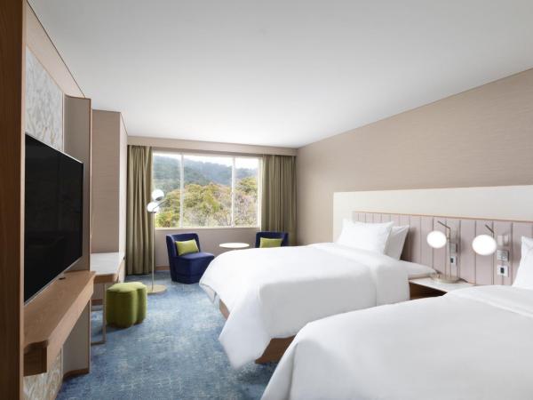 The Westin Miyako Kyoto : photo 2 de la chambre luxury twin suite with two twin beds - club lounge access