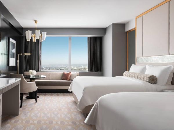 The Ritz-Carlton, Los Angeles L.A. Live : photo 1 de la chambre chambre deluxe 2 lits queen-size - vue sur ville