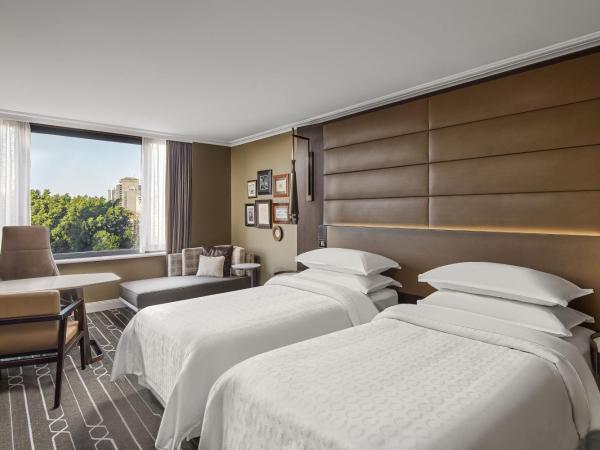 Sheraton Grand Sydney Hyde Park : photo 1 de la chambre chambre lits jumeaux - vue sur hyde park