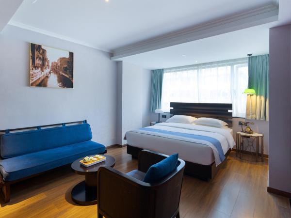 Hangzhou Lanshe hotel : photo 6 de la chambre chambre double deluxe (2 adultes + 1 enfant)