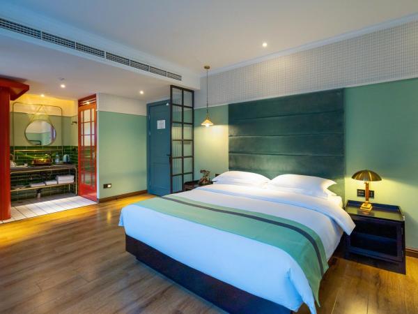 Hangzhou Lanshe hotel : photo 1 de la chambre chambre double deluxe (2 adultes + 1 enfant)