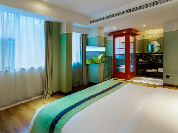 Hangzhou Lanshe hotel : photo 2 de la chambre chambre double deluxe (2 adultes + 1 enfant)