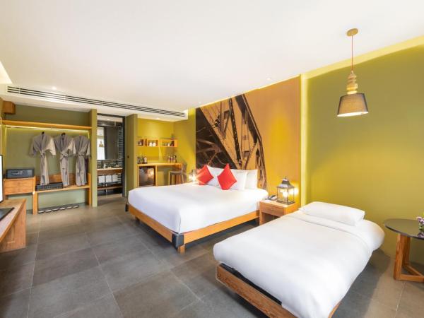 U Inchantree Kanchanaburi : photo 3 de la chambre  deluxe triple garden view ( 24 hours use of room ) 