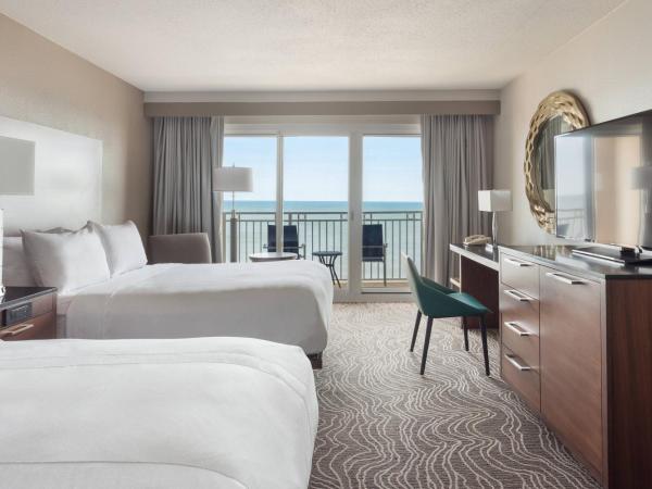 Marriott Myrtle Beach Resort & Spa at Grande Dunes : photo 1 de la chambre chambre avec 2 lits queen-size et balcon - côté océan