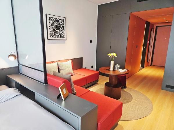 base-Beijing Wangfujing Serviced Apartment : photo 3 de la chambre studio exquisite 