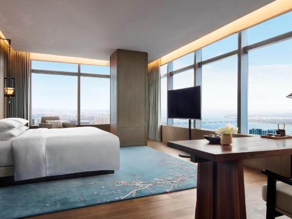 Park Hyatt Hangzhou : photo 1 de la chambre chambre lit king-size de luxe - vue sur rivière