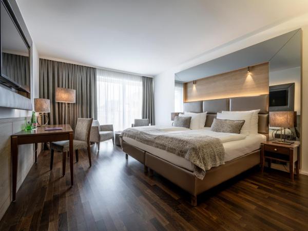 IMLAUER HOTEL PITTER Salzburg : photo 7 de la chambre chambre de luxe - vue sur jardin