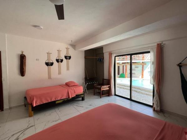 Howlita Tulum - Adult Only : photo 3 de la chambre chambre triple - vue sur la piscine