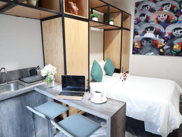 Casa Pánuco : photo 4 de la chambre chambre double avec salle de bains privative