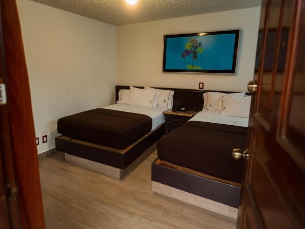 Hotel Don Quijote Plaza - Guadalajara Centro Historico : photo 2 de la chambre chambre double avec 2 lits doubles