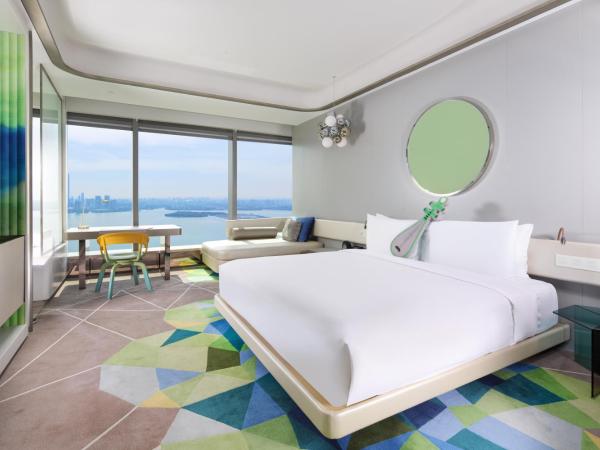 W Suzhou - Jinji Lake : photo 2 de la chambre chambre fabulous - 1 lit king-size - vue sur lac jinji