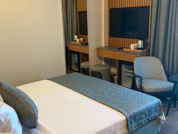 Palm Hills Bodrum Hotel : photo 5 de la chambre chambre lit king-size - vue sur mer