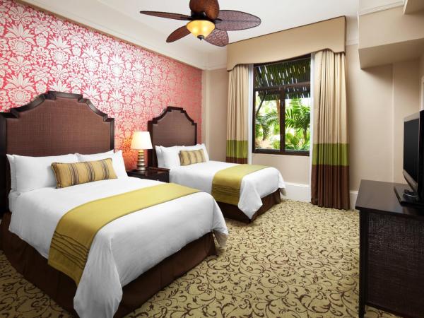 The Royal Hawaiian, A Luxury Collection Resort, Waikiki : photo 1 de la chambre chambre historique jardin avec 2 lits doubles - vue sur jardin
