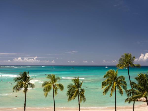 The Royal Hawaiian, A Luxury Collection Resort, Waikiki : photo 5 de la chambre suite lit king-size historique océan - aile historique - vue sur océan