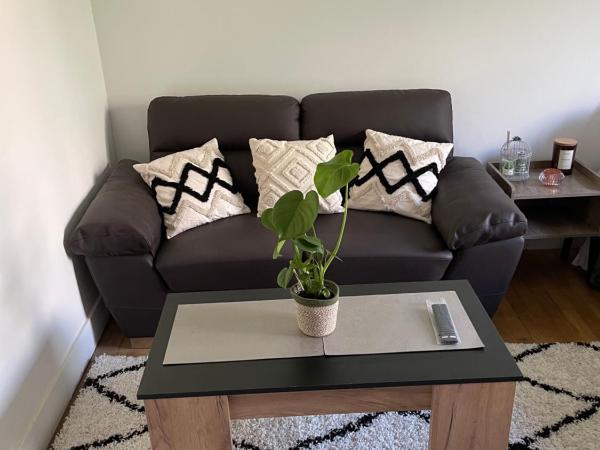 Chambre privée vue sur le jardin proche centre ville : photo 2 de la chambre chambre double - vue sur jardin