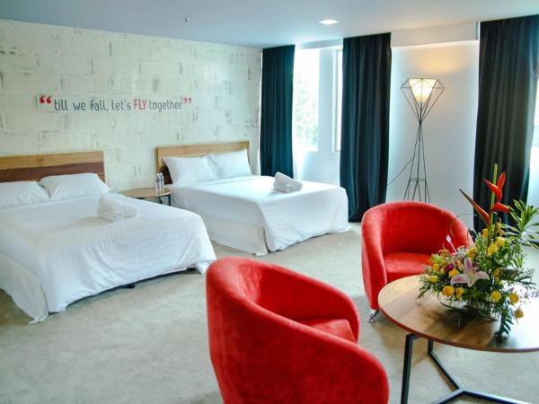 Hotel Pi Ipoh : photo 1 de la chambre chambre deluxe avec 2 lits queen-size