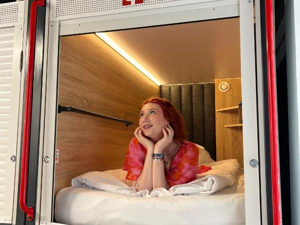 Kapsuła Hostel Warszawa : photo 1 de la chambre chambre simple - niveau supérieur