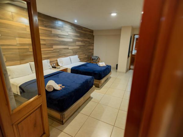 Hotel Santiago De Compostela - Guadalajara Centro Historico : photo 6 de la chambre chambre quadruple