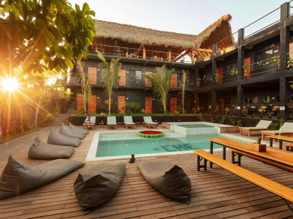 Che Puerto Escondido Hostel & Bar Adults Only : photo 6 de la chambre chambre double