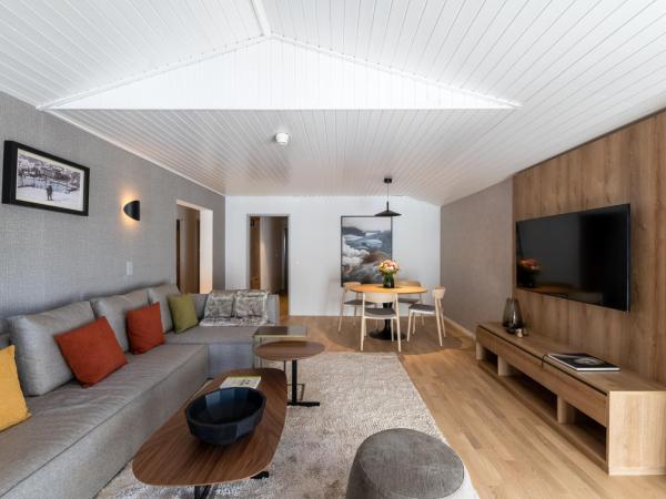 Victoria Hotel & Residence : photo 3 de la chambre appartement avec vue sur la montagne