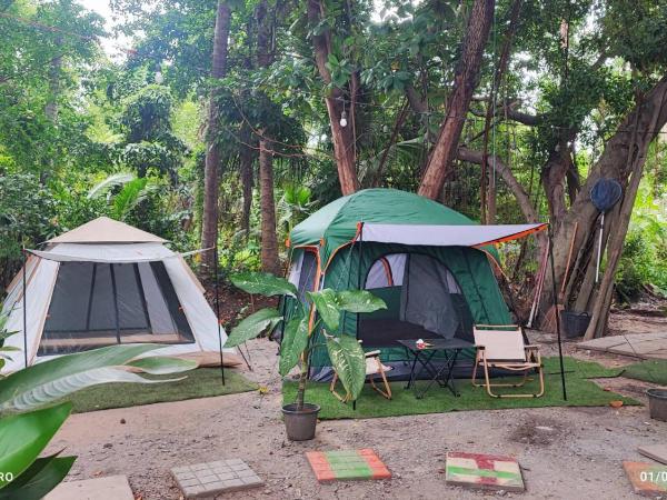 Do Dee Cafe Bangkok Hostel : photo 1 de la chambre tente