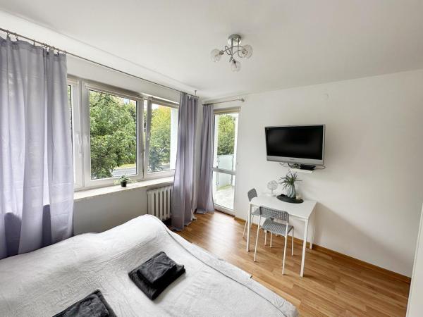 Anielewicza 26 Rooms : photo 4 de la chambre chambre double avec balcon