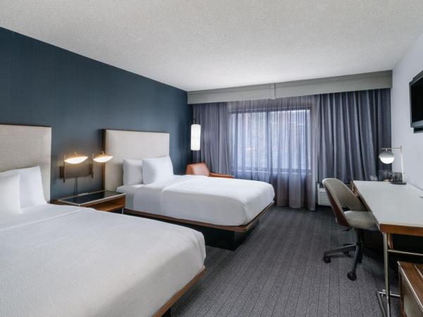 Courtyard Salt Lake City Airport : photo 1 de la chambre chambre double avec 2 lits doubles