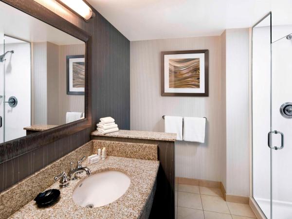 Courtyard Indianapolis Downtown : photo 4 de la chambre chambre lit king-size avec canapé-lit