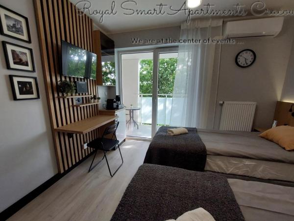 Royal Smart Apartments Cracow : photo 5 de la chambre chambre double deluxe avec balcon