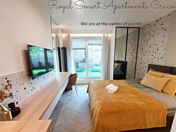 Royal Smart Apartments Cracow : photo 3 de la chambre chambre double avec patio