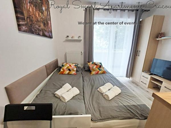 Royal Smart Apartments Cracow : photo 4 de la chambre studio avec balcon 