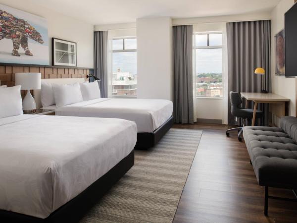 The Bidwell Marriott Portland : photo 2 de la chambre chambre avec 2 grands lits queen-size