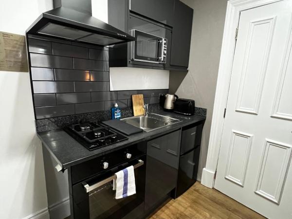 Amani Apartments - Glasgow City Centre : photo 7 de la chambre studio lit king-size deluxe
