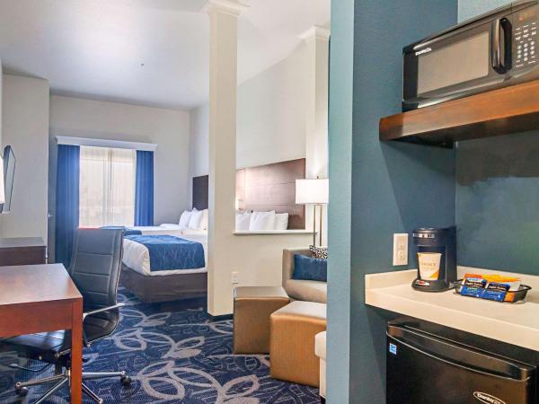 Comfort Inn & Suites Oklahoma City South I-35 : photo 2 de la chambre studio lit queen-size de luxe