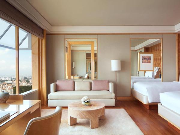 The Ritz-Carlton, Millenia Singapore : photo 1 de la chambre deluxe kallang, 2 twin beds, kallang precinct view