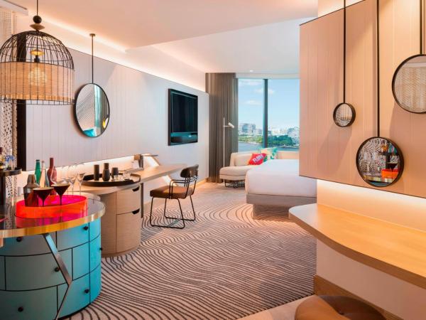 W Brisbane : photo 1 de la chambre chambre lit king-size d’angle cool - vue sur rivière