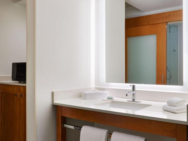 SpringHill Suites by Marriott San Antonio Downtown-Riverwalk Area : photo 5 de la chambre suite studio lit king-size avec canapé-lit - adaptée aux personnes malentendantes