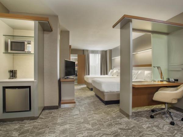SpringHill Suites Louisville Downtown : photo 4 de la chambre suite avec 2 lits queen-size et canapé-lit