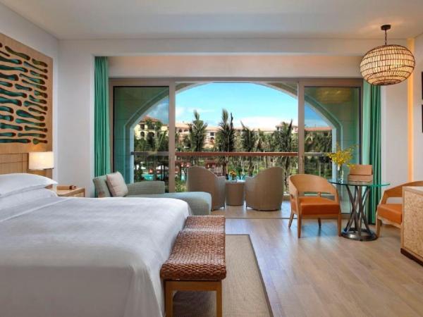 Sheraton Sanya Haitang Bay Resort : photo 2 de la chambre grande chambre lit king-size avec accès à la piscine