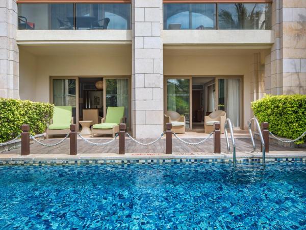 Sheraton Sanya Haitang Bay Resort : photo 1 de la chambre grande chambre lits jumeaux avec accès à la piscine