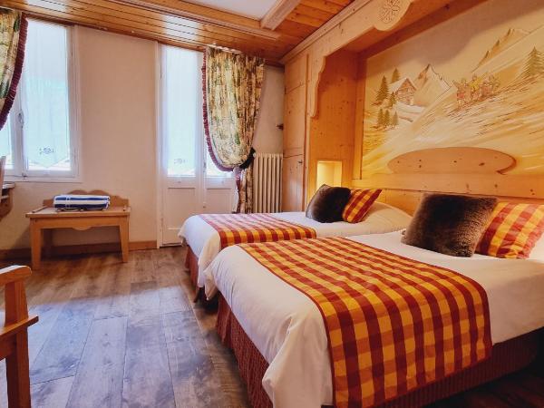 Hôtel Le Sporting : photo 2 de la chambre chambre lits jumeaux